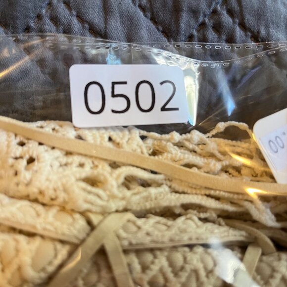 Lunik Crochet Lace Fringe Shorts Size S - Picture 6 of 6